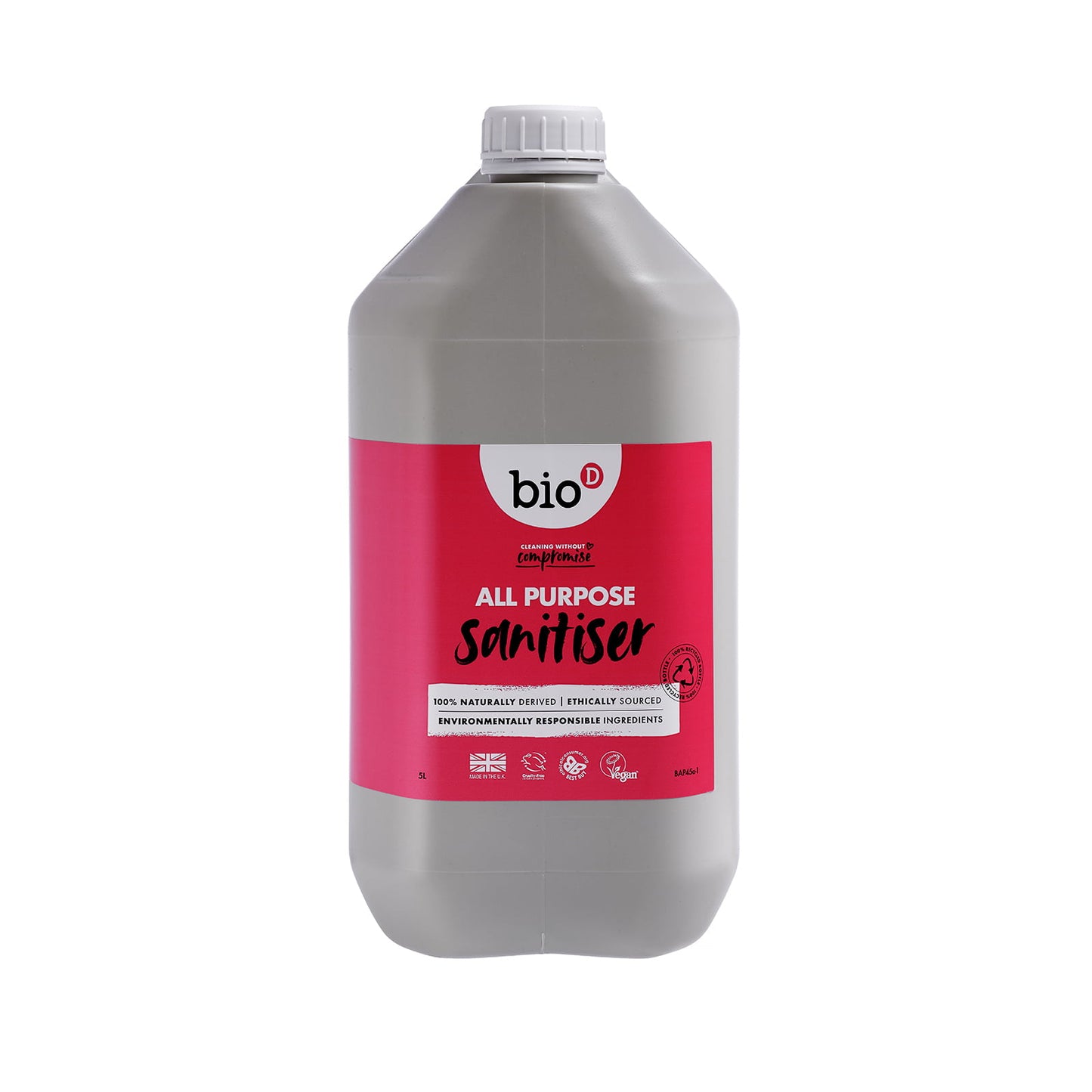 BioD All Purpose Sanitiser 5L