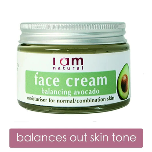 Organic Avocado Rose Balancing Face Cream