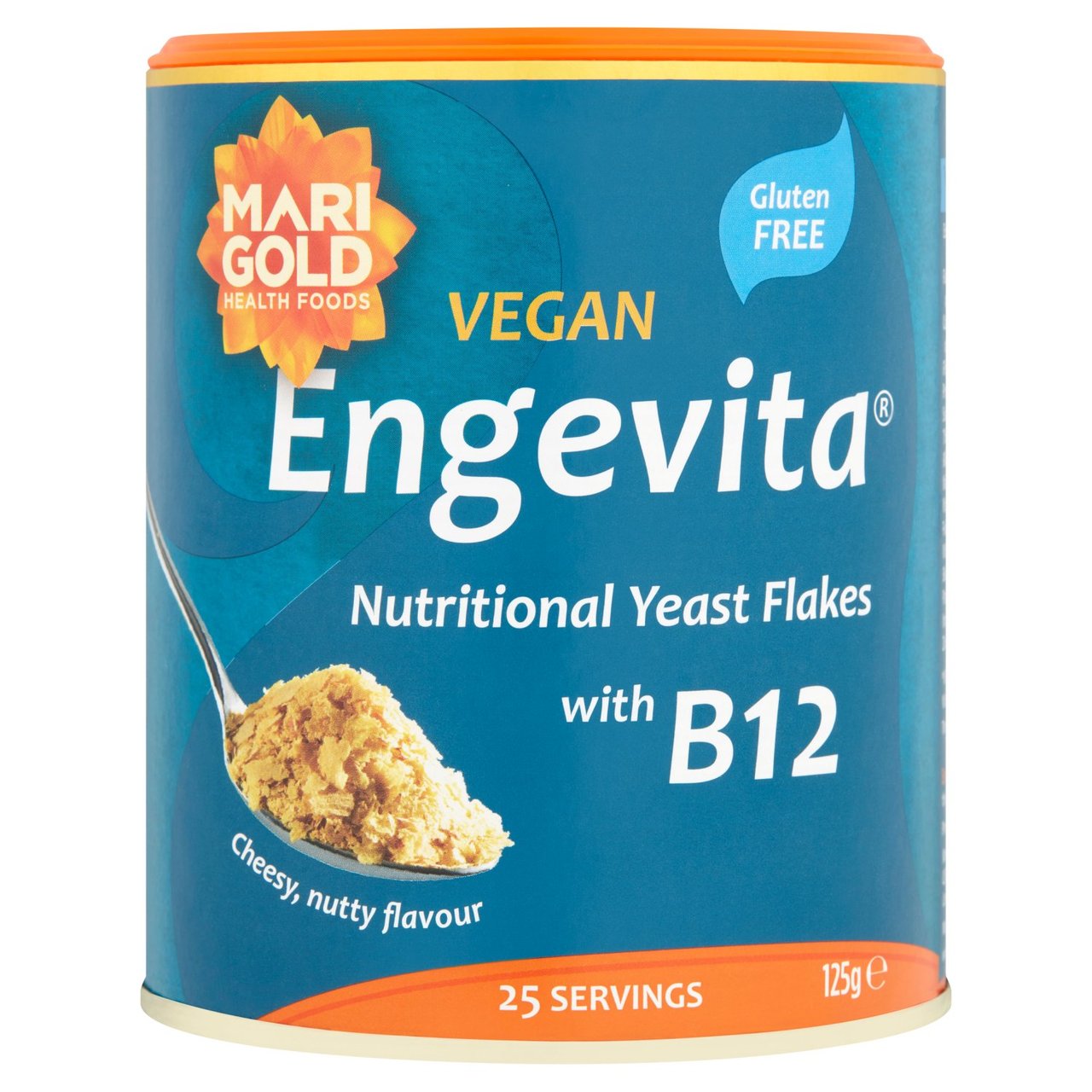 Marigold Engevita with Added B12 Nutritional Yeast Flakes 125g